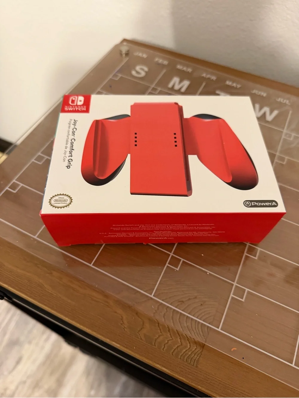 Nintendo Red Joy-Con Comfort Grip Charging Accessory